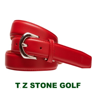 [ITALY SERIES][티지스톤]T.Z STONE-TZ1D501RE GOLF클래식 프리미엄 이태리카프레드 여자 골프벨트(사이즈:20~38인치 / 벨트 폭:2.5cm)